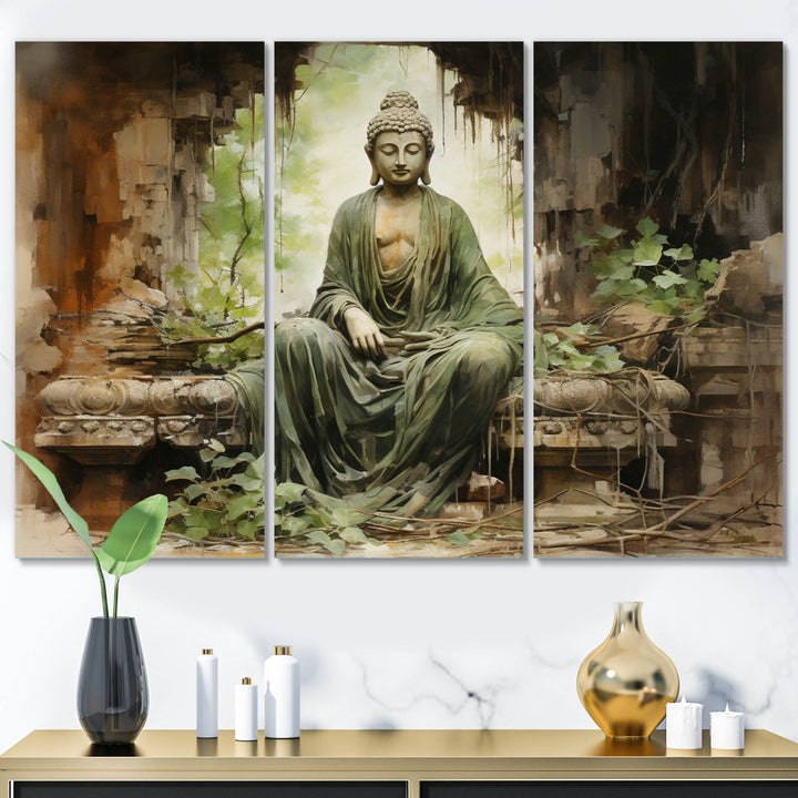 Thailand Ancient Buddha Ruins - Multi-Panels