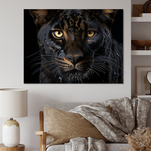 Tiger Portrait - Yellow Tiger Wall Art