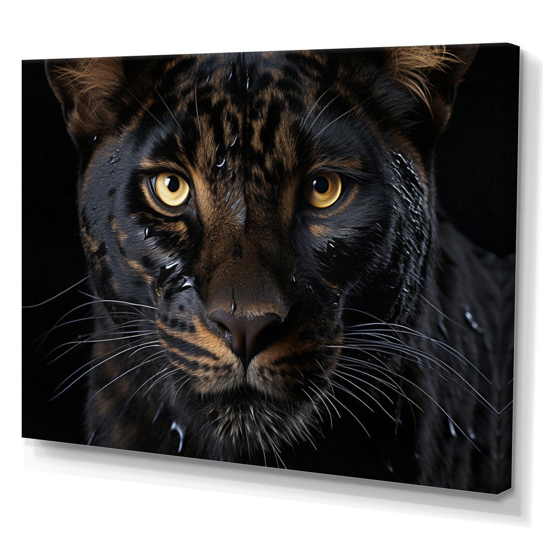 Tiger Portrait - Yellow Tiger Wall Art