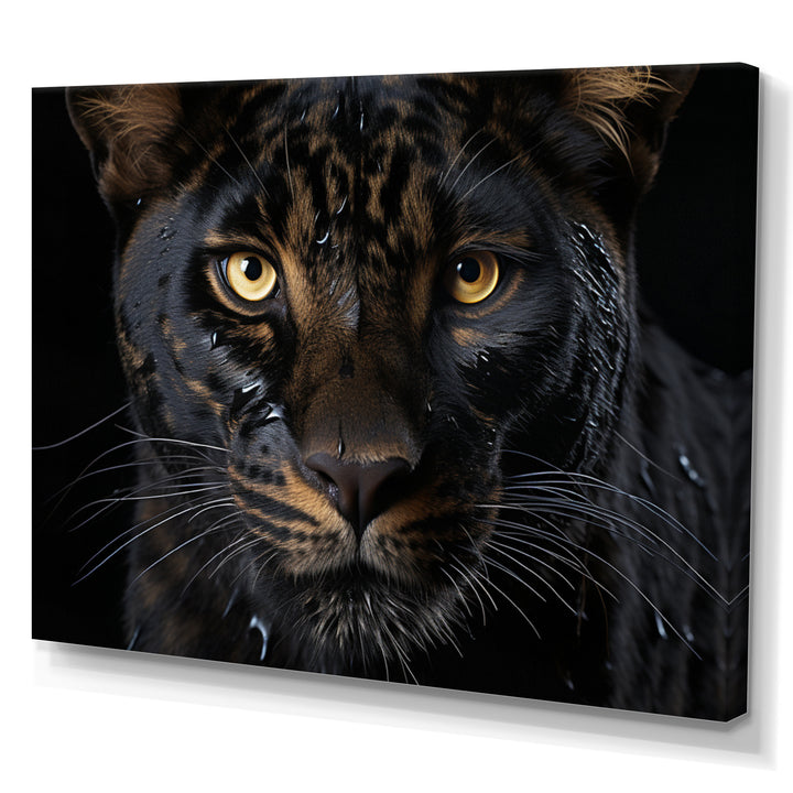 Tiger Portrait - Yellow Tiger Wall Art