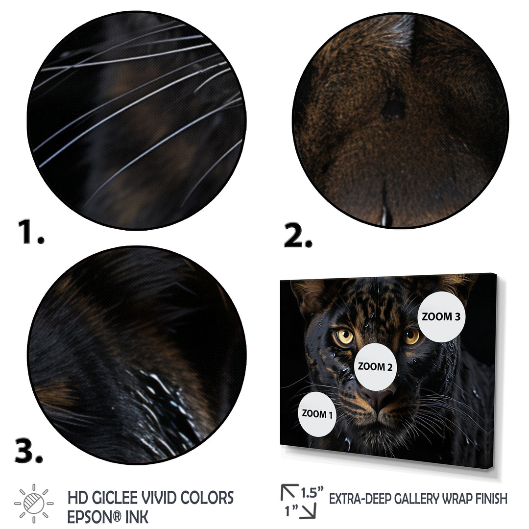 Tiger Portrait - Yellow Tiger Wall Art