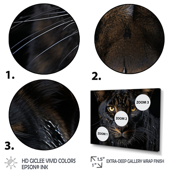 Tiger Portrait - Yellow Tiger Wall Art