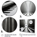 Train Minimalist Tracks I - Train Canvas Wall Art
