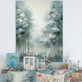 Pine Tree Enchanted Forest I - Floral Canvas Wall Art