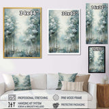 Pine Tree Enchanted Forest I - Floral Canvas Wall Art