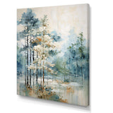 Pine Tree Enchanted Forest II - Floral Canvas Wall Art