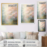 Pink Trees Romantic Impression I - Landscapes Canvas Wall Art