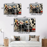 Truck 53Ft Geometric Momentum I - Truck Canvas Wall Art
