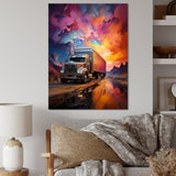 Truck 53Ft Sublime Landscapes I - Truck Canvas Wall Art