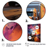 Truck 53Ft Sublime Landscapes I - Truck Canvas Wall Art