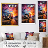 Truck 53Ft Sublime Landscapes I - Truck Canvas Wall Art
