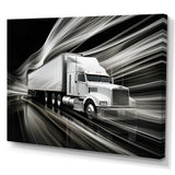 Truck 53Ft Translucent Rhythms I - Truck Canvas Wall Art