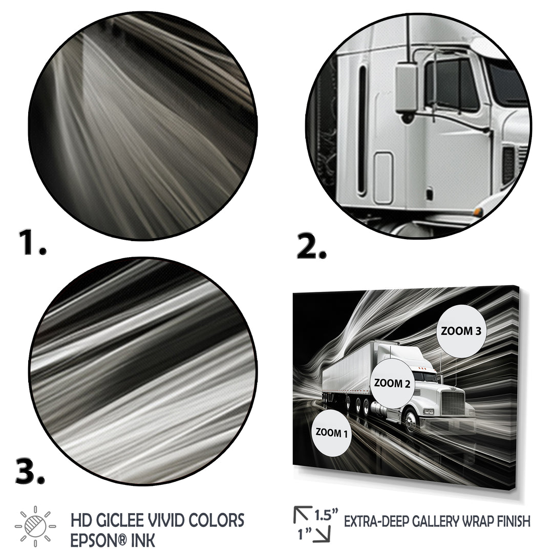 Truck 53Ft Translucent Rhythms I - Multi-Panels