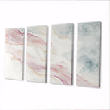 Mystery Of The Waves In Elevated Blush II - Multi-Panels
