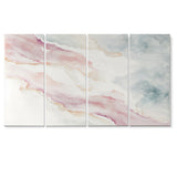 Mystery Of The Waves In Elevated Blush II - Multi-Panels