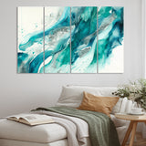 Turquoise Waves In Paradise I - Multi-Panels
