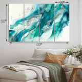 Turquoise Waves In Paradise I - Multi-Panels