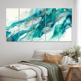 Turquoise Waves In Paradise I - Multi-Panels