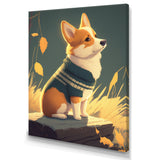 Cute Little Corgi Dog - Dog Wall Decor