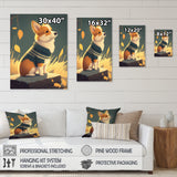 Cute Little Corgi Dog - Dog Wall Decor