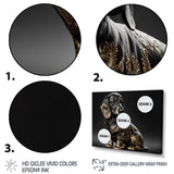 Royal Daschund Portrait - Black Dog Daschund Wall Art