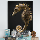 Gracious Deep Sea Seahorse - Seahorse Bedroom Wall Art