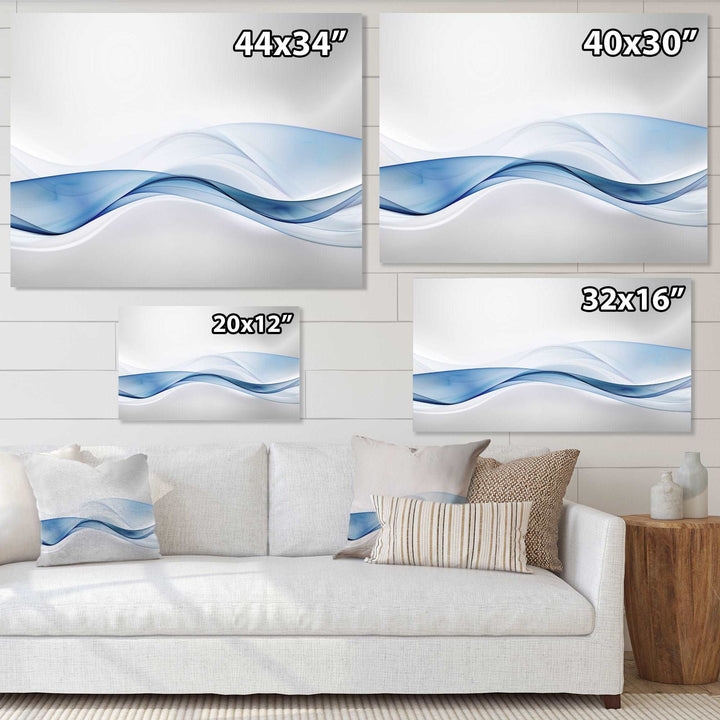 3D Wave of Water Splash Framed Print Matte White - 1.5" Width