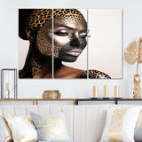 Bohemain Model With Leopard Pattern - Multi-Panels