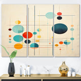 Syncronicities Midcentury Elegant Retro Art - Multi-Panels