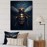 Mechanical Bumble Bee - Bee Canvas Wall Art