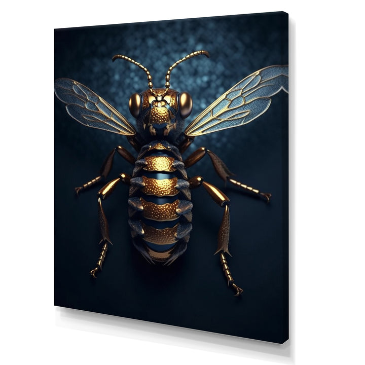Mechanical Bumble Bee - Bee Canvas Wall Art