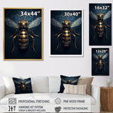 Mechanical Bumble Bee - Bee Canvas Wall Art
