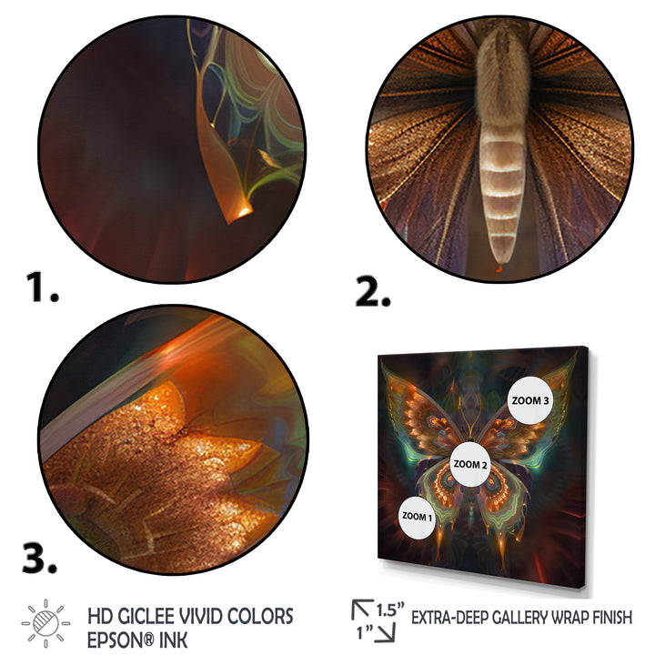 Ethereal Magical Butterfly - Butterfly Wall Art Prints