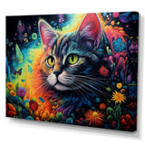 Portrait Of A Beautiful Gracious Cat - Cat Large Canvas Wall Art