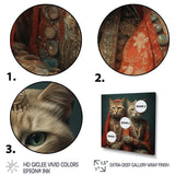 Cats In Retro Fashion - Cat Wall Art Prints