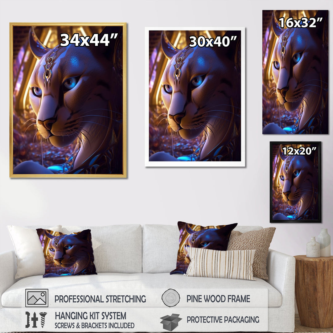 Galactic Space Cat - Cat Wall Art Prints