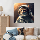 Space Cat Photography - Blue Cat Wall Art