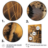Majestic Cheetah In Savanna Plains - Cheetah Wall Decor