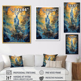 Majestic Deer In Magical Forest - Deer Canvas Wall Art