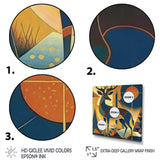 Gracious Deer Retro Geometric - Deer Wall Decor