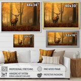 Majestic Deer In Forest Nature Photography - Deer Wall Art Prints