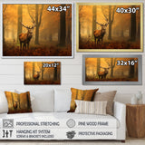 Majestic Deer In Forest Nature Photography - Deer Wall Art Prints