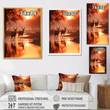 Two Deers At Sunset Nature Photography - Deer Wall Art Prints