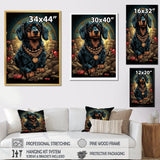 Gangster Dachshund - Dog Daschund Wall Decor