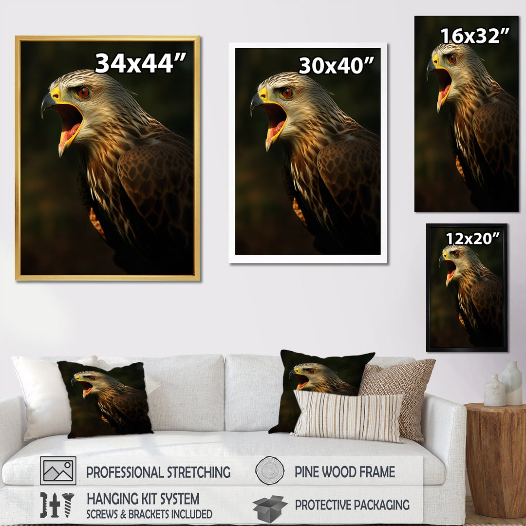 Portrait Of Eagle Nature Photography - Eagle Wall Art Prints
