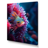 Tropical Red Deep Sea Fish Nature Photography - Fish Home Decor Art