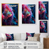 Tropical Red Deep Sea Fish Nature Photography - Fish Home Decor Art