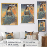 Cosmic Fox With Mystical Woman - Fox Wall Art Prints