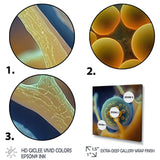 Macro Photography Of Marine Cells - Marine Animals Bedroom Wall Art
