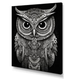 Wisdom Of The White Owl - White Owl Wall Art